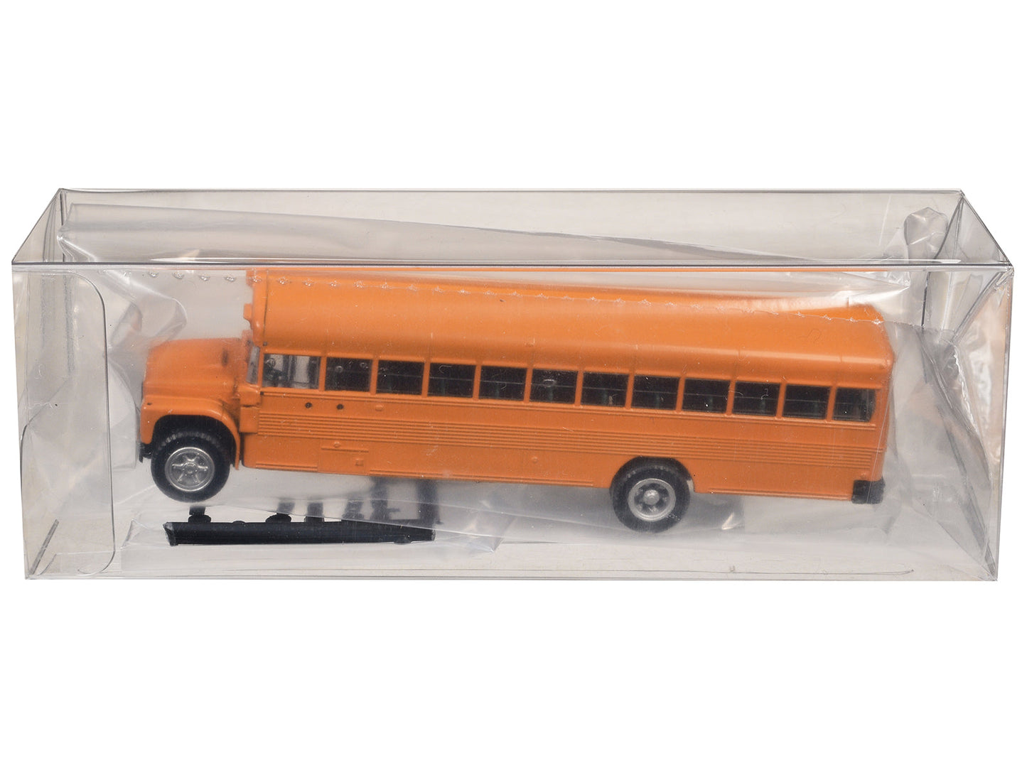 School Bus Yellow with Stop Sign 1/87 (HO) Plastic Model by Promotex free shipping USA