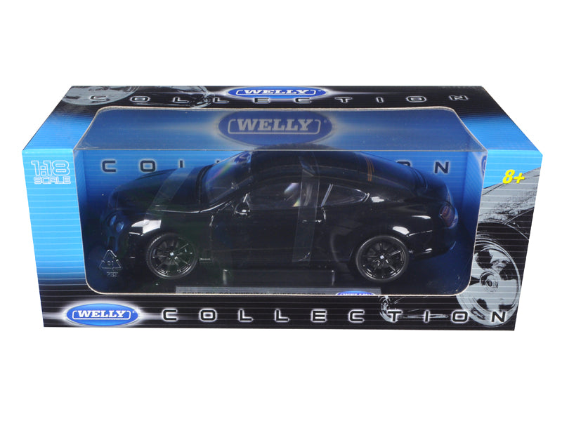 Bentley Continental Supersports Black 1/18 Diecast Car Model by Welly free shipping USA