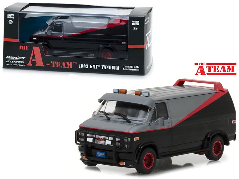 1983 GMC Vandura "The A-Team" (1983-1987) TV Series 1/43 Diecast Model Car by Greenlight free shipping USA