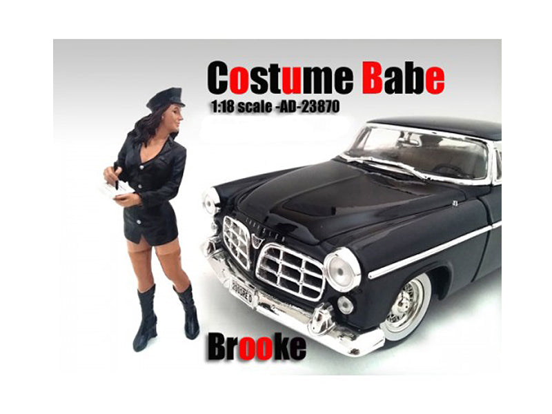 Costume Babe Brooke Figure For 1:18 Scale Models by American Diorama free shipping USA