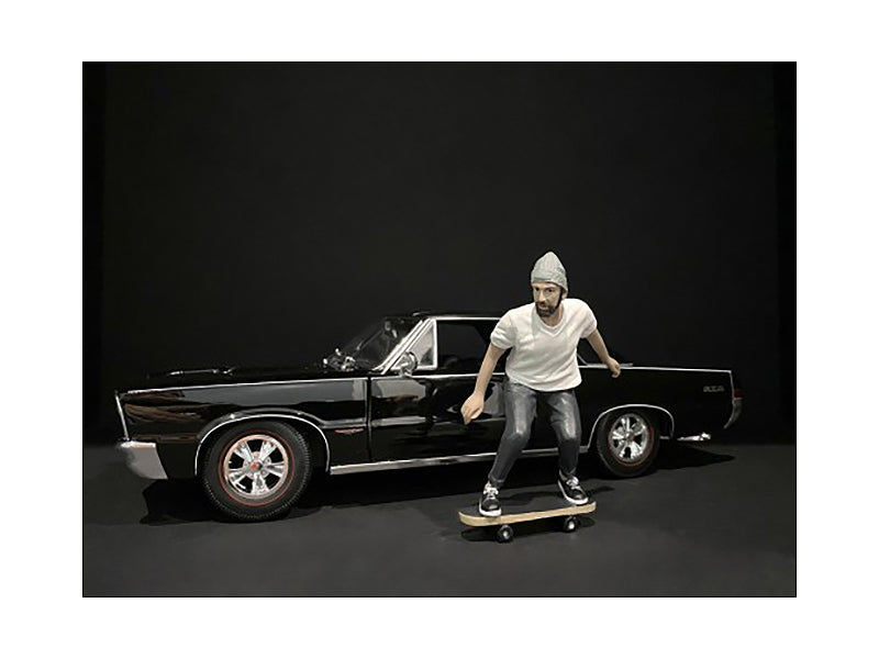 Skateboarder Figurine II for 1/24 Scale Models by American Diorama free shipping USA