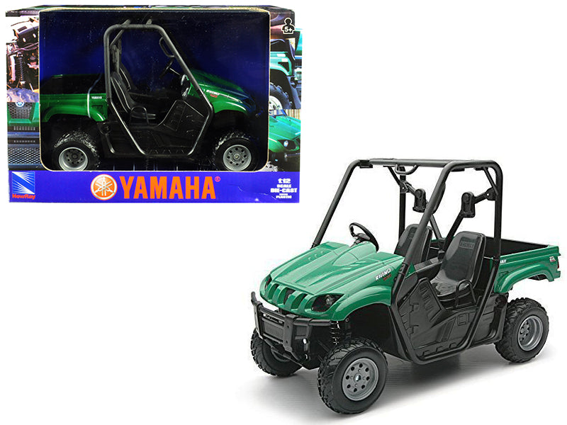 2008 Yamaha Rhino 700 F1 4x4 Off Road ATV Green 1/12 Diecast Model by New Ray free shipping USA