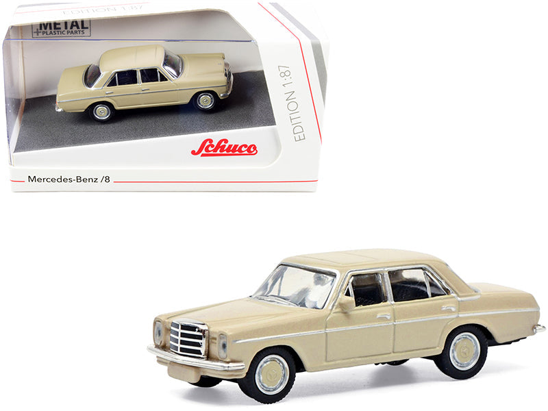 Mercedes Benz 8 Beige 1/87 (HO) Diecast Model Car by Schuco free shipping USA