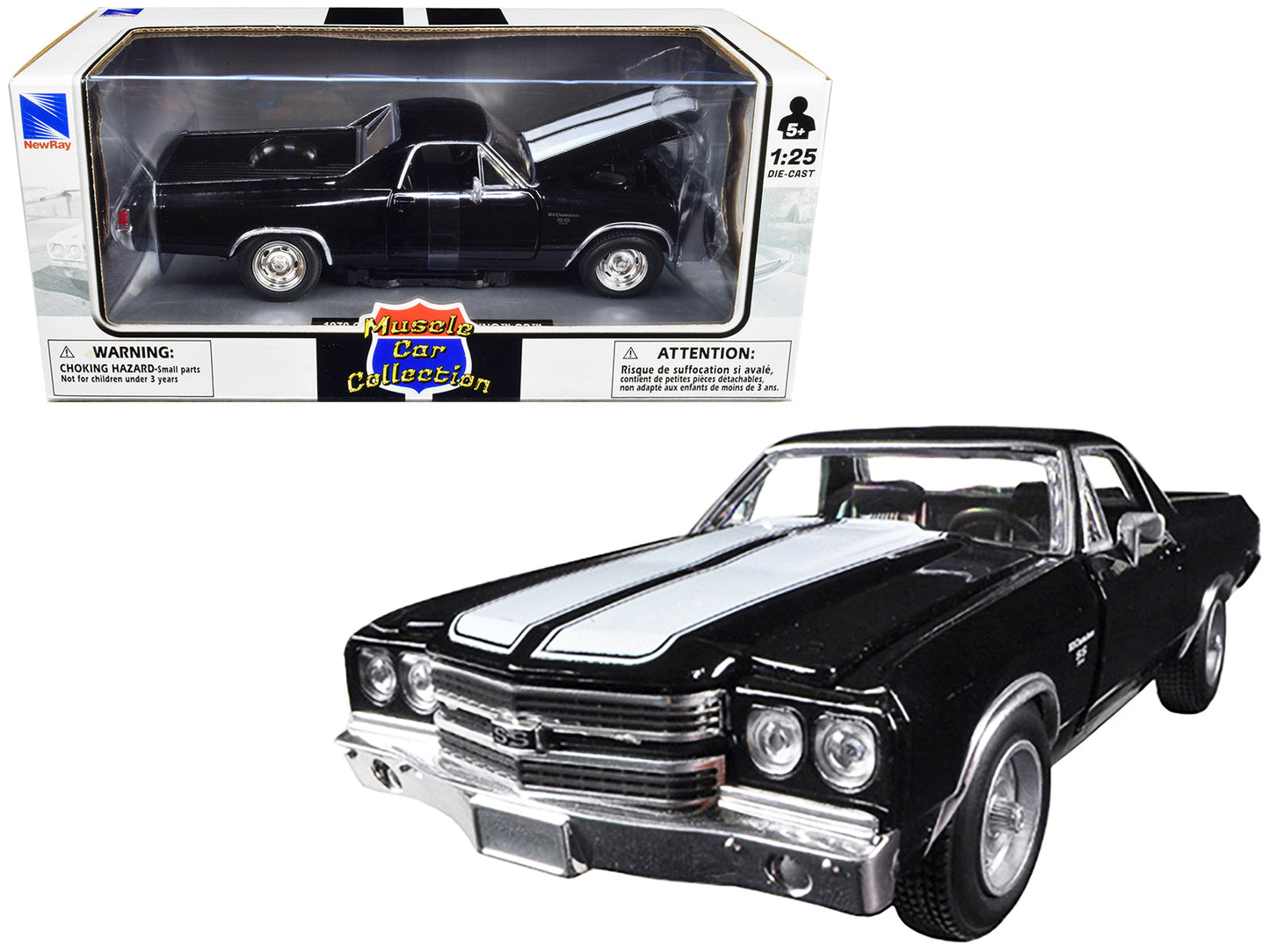 PowerCruiser™ Diecast Model – 1970 El Camino SS Edition free shipping USA