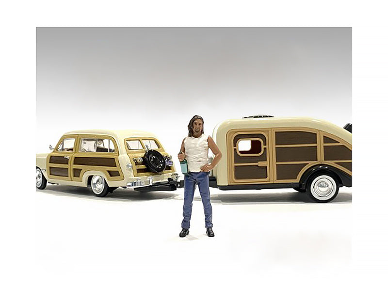 "Campers" Figure 3 for 1/24 Scale Models by American Diorama free shipping USA
