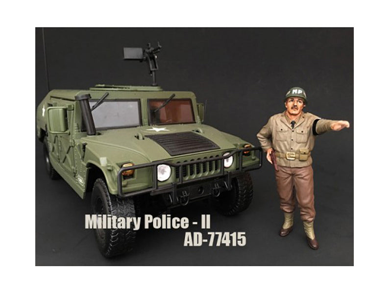 WWII Military Police Figure II For 1:18 Scale Models by American Diorama free shipping USA