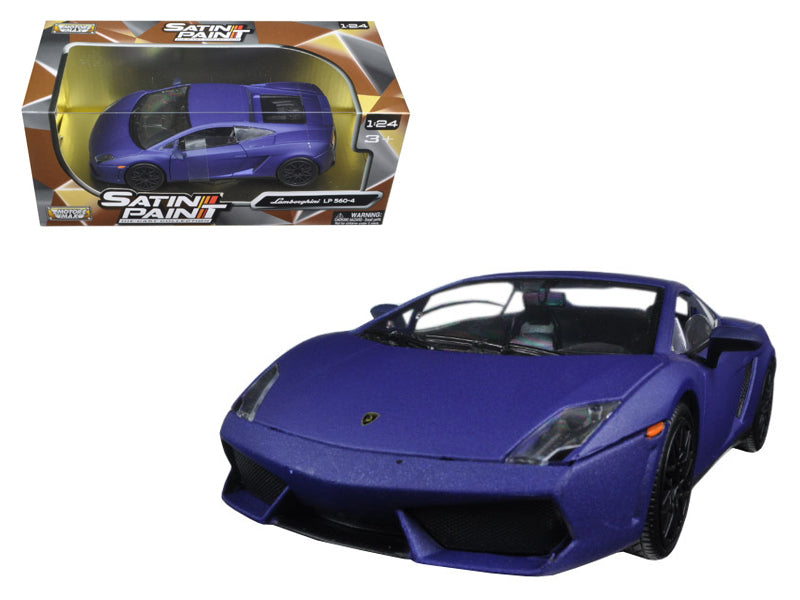 Lamborghini Gallardo LP 560-4 Matt Purple 1/24 Diecast Model Car by Motormax free shipping USA