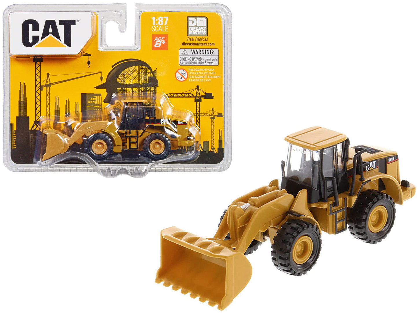 CAT Caterpillar 950G Series II Wheel Loader Yellow 1/87 (HO) Diecast Model by Diecast Masters free shipping USA