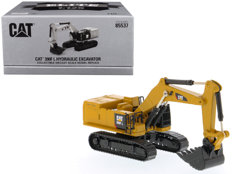 CAT Caterpillar 390F L Hydraulic Excavator "Elite Series" 1/125 Diecast Model by Diecast Masters free shipping USA