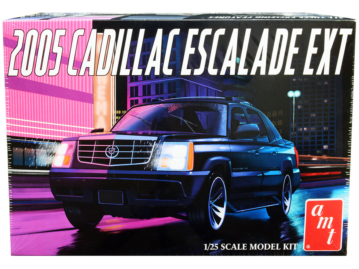 Skill 2 Model Kit 2005 Cadillac Escalade EXT 1/25 Scale Model by AMT free shipping USA