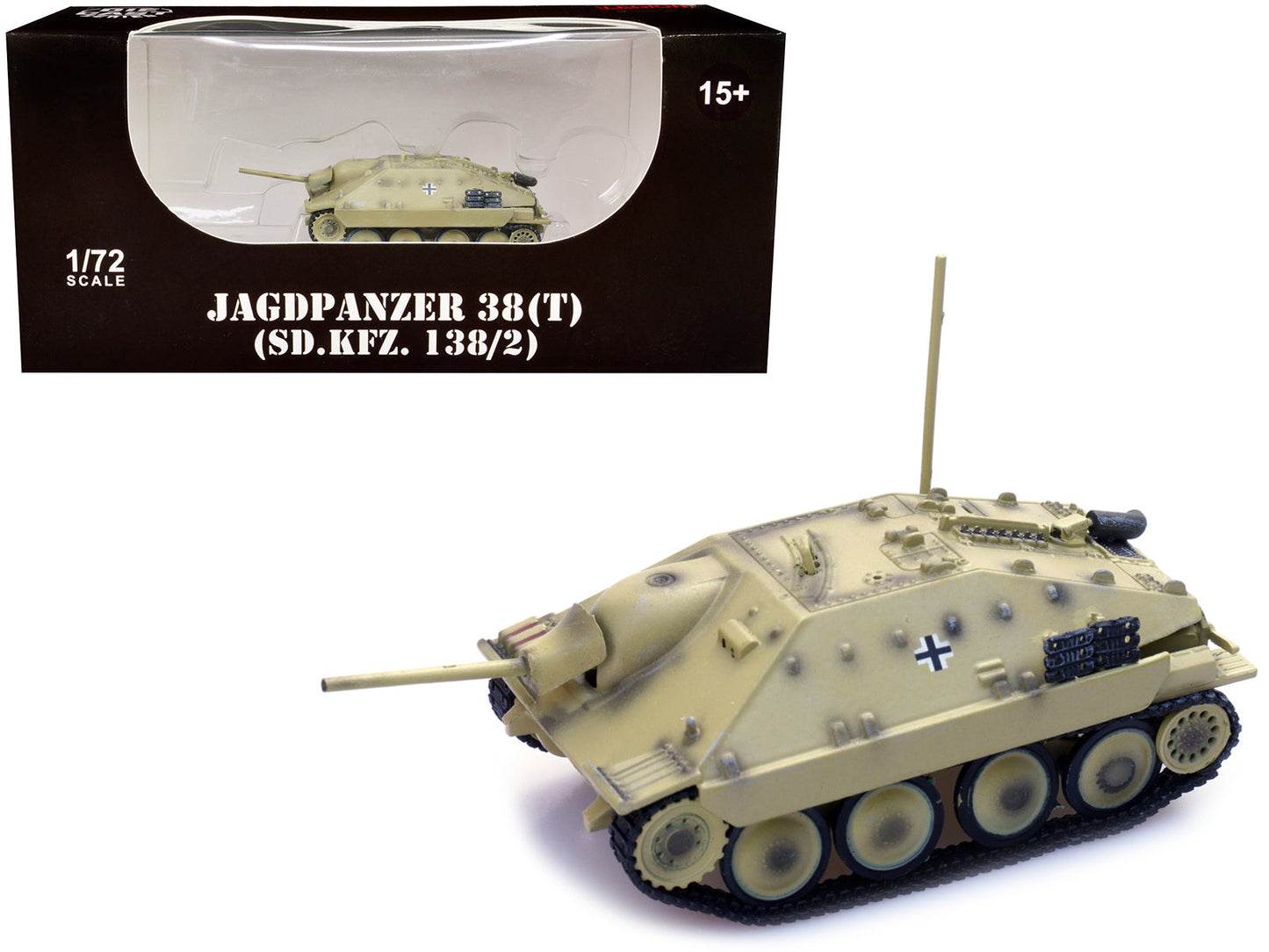 Jagdpanzer 38(T) SD.Kfz. 138/2 Hetzer Tank Destroyer German Army World War II 1/72 Diecast Model by Legion free shipping USA