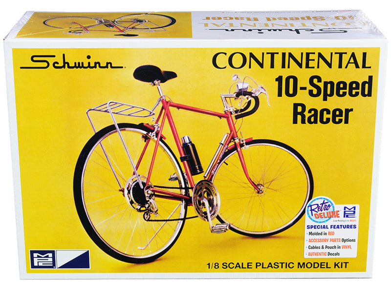 Skill 2 Model Kit Schwinn Continental 10-Speed Bicycle 1/8 Scale Model by MPC free shipping USA