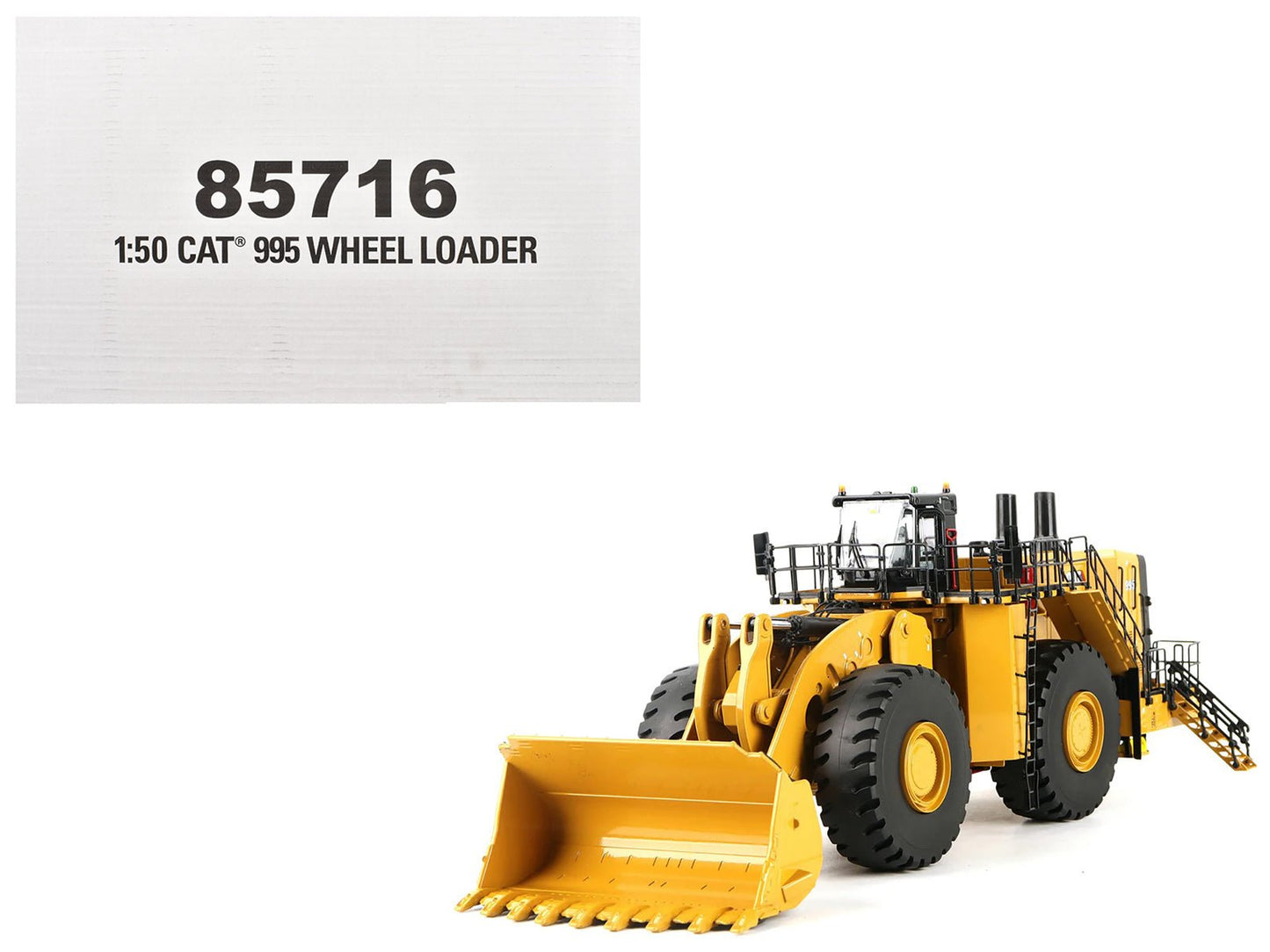 CAT Caterpillar 995 Wheel Loader Yellow "High Line Series" 1/50 Diecast Model by Diecast Masters free shipping USA