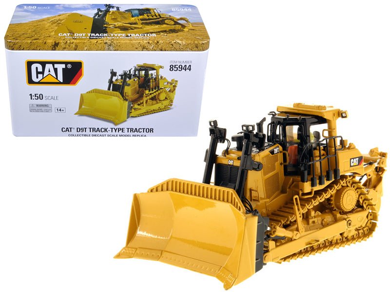 CAT Caterpillar D9T Track-Type Tractor with Operator "High Line Series" 1/50 Diecast Model by Diecast Masters free shipping USA