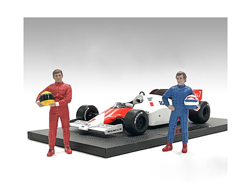 "Racing Legends" 80's Set of 2 Diecast Figures for 1/43 Scale Models by American Diorama free shipping USA