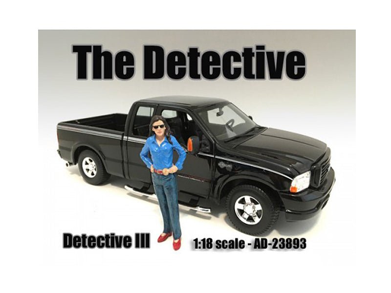 "The Detective #3" Figure For 1:18 Scale Models by American Diorama free shipping USA