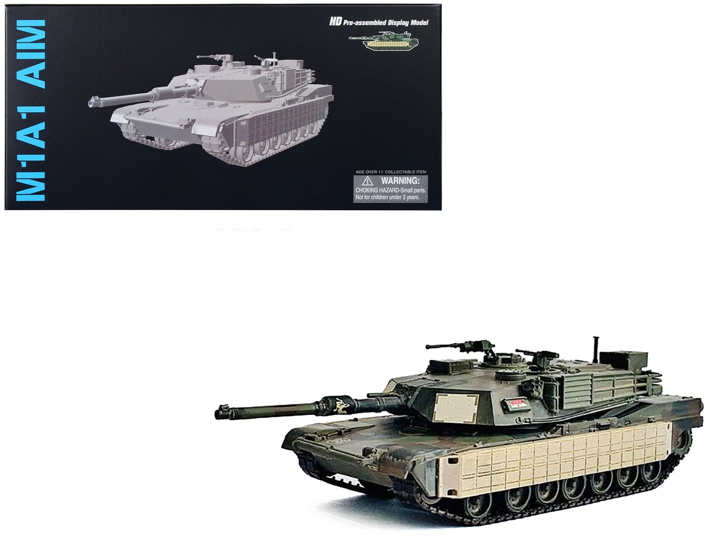 United States M1A1 AIM TUSK Tank "1-4 Cav 'Quarterhorse' 1st Infantry Division Iraq" (2004) "NEO Dragon Armor" Series 1/72 Plastic Model by Dragon Models free shipping USA