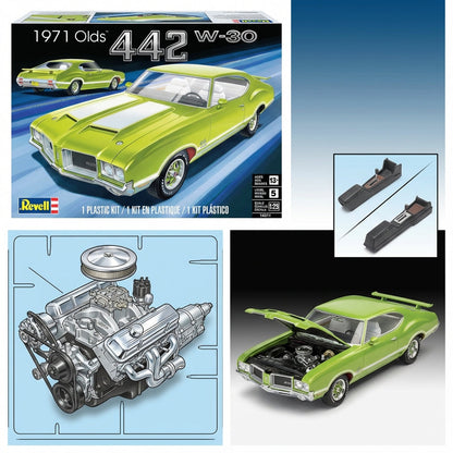 Classic Rides™ 1971 Oldsmobile Model Kit - Build Your Dream Car!  free shipping USA
