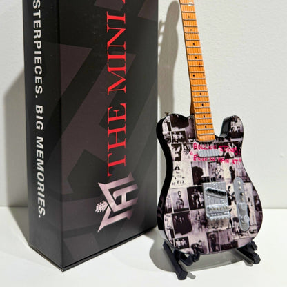 The Rolling Stones "Exile On Main Street" Collectible Miniature Guitar
