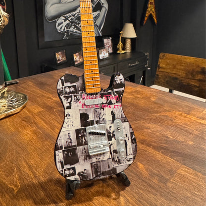 The Rolling Stones "Exile On Main Street" Collectible Miniature Guitar