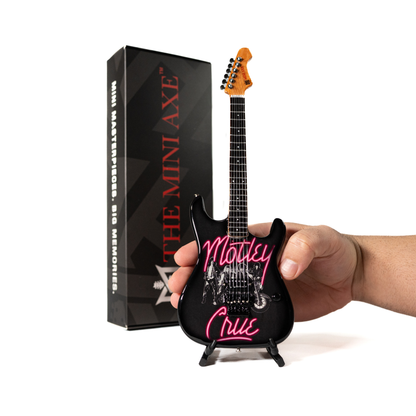 Mötley Crüe "Girls, Girls, Girls" Collectible Miniature Guitar