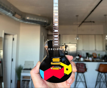Foreigner "Agent Provocateur” Collectible Miniature Guitar