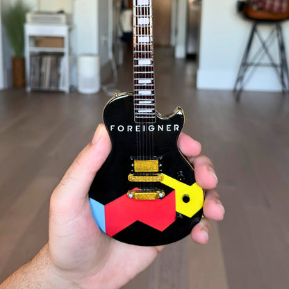 Foreigner "Agent Provocateur” Collectible Miniature Guitar
