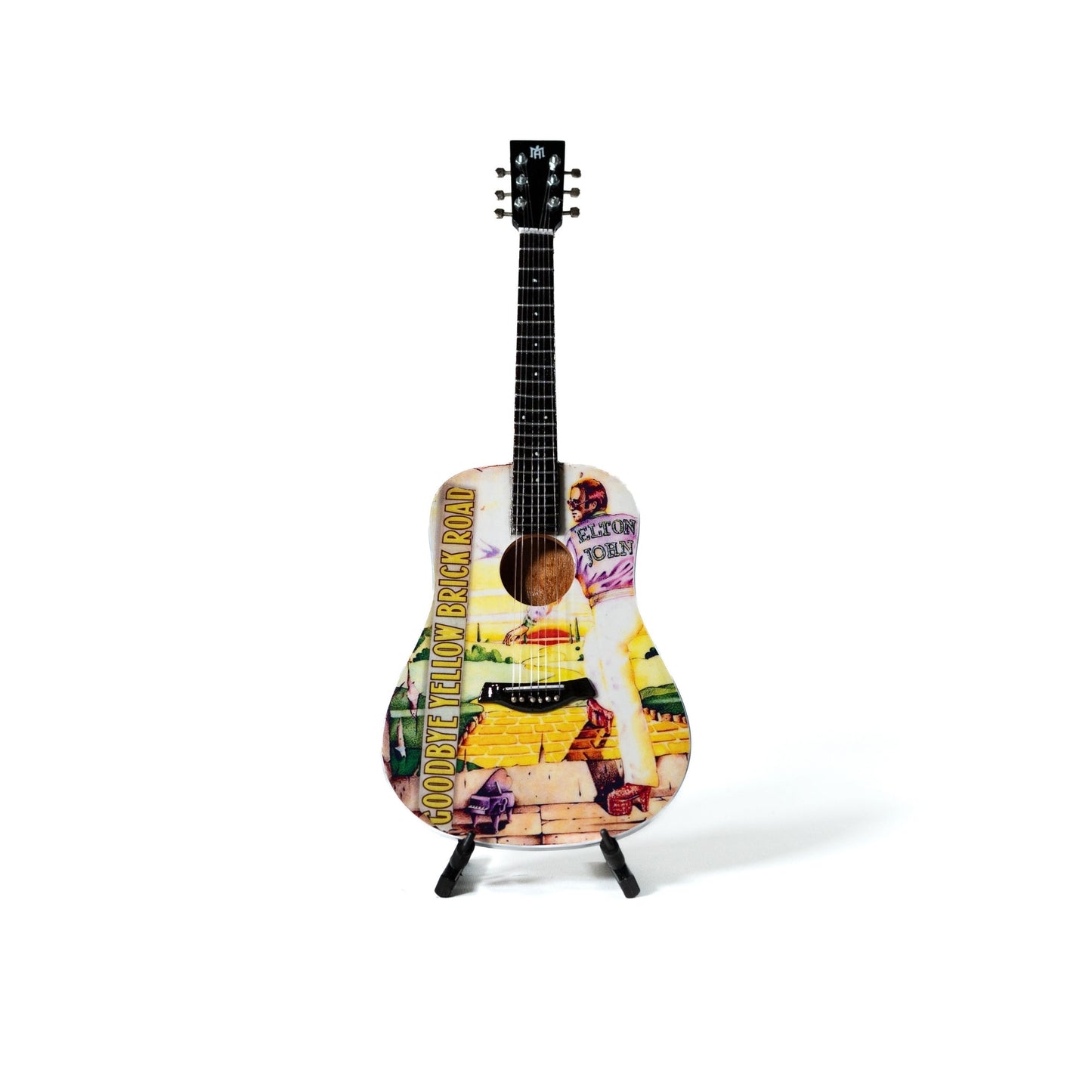 Goodbye Yellow Brick Road Collectible Miniature Guitar