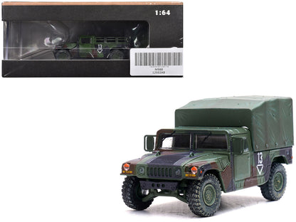 M998 HMMWV "2nd Battalion 3rd Field Artillery Regiment 1st Armored Division Stationed in Germany" (1999) United States Army "Military Miniature" Series 1/64 Diecast Model by Panzerkampf  free shipping USA