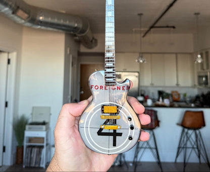 Foreigner "4” Collectible Miniature Guitar