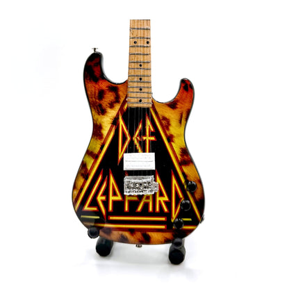 The Complete Def Leppard Collectible Miniature Guitar Set – All 6 Official Designs