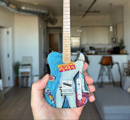 The Rolling Stones "Undercover" Collectible Miniature Guitar