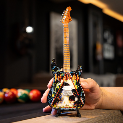 Def Leppard’s “Hysteria” Collectible Miniature Guitar