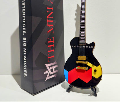 Foreigner "Agent Provocateur” Collectible Miniature Guitar