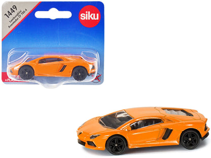 Lamborghini Aventador LP700-4 Orange Diecast Model Car by Siku  free shipping USA