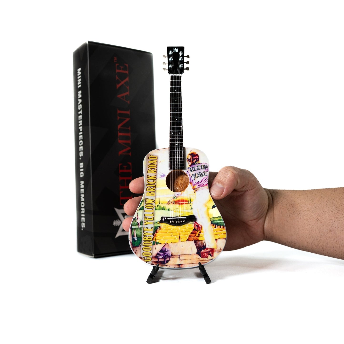 Goodbye Yellow Brick Road Collectible Miniature Guitar