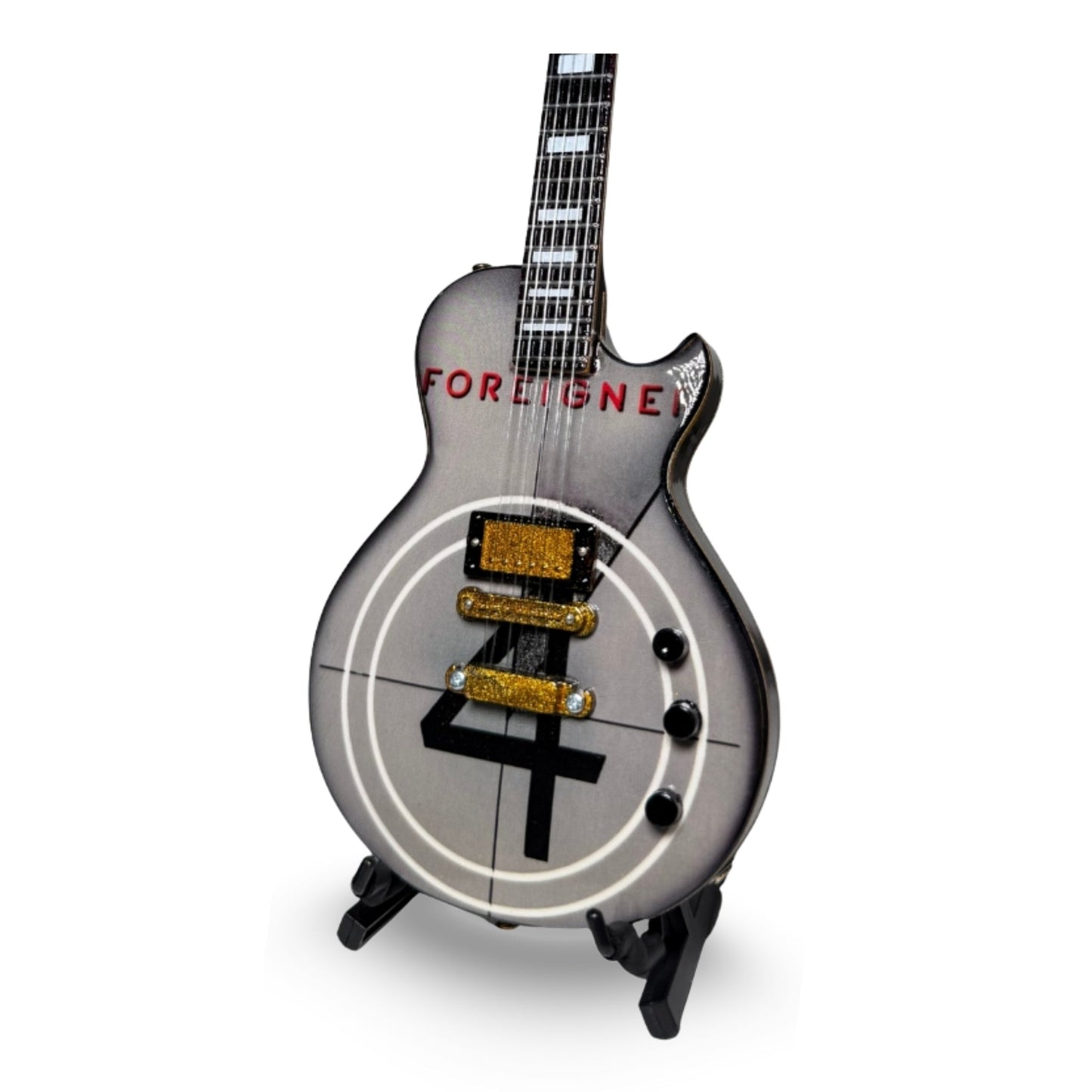 Foreigner "4” Collectible Miniature Guitar
