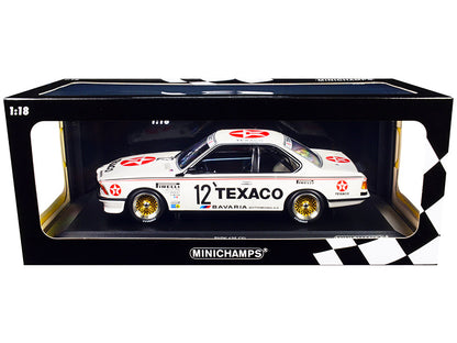 BMW 635 CSi #12 C. Ballot-Lena - R. Metge - J. C. Andruet "Texaco" 24H of Spa (1985) Limited Edition to 300 pieces Worldwide 1/18 Diecast Model Car by Minichamps  free shipping USA