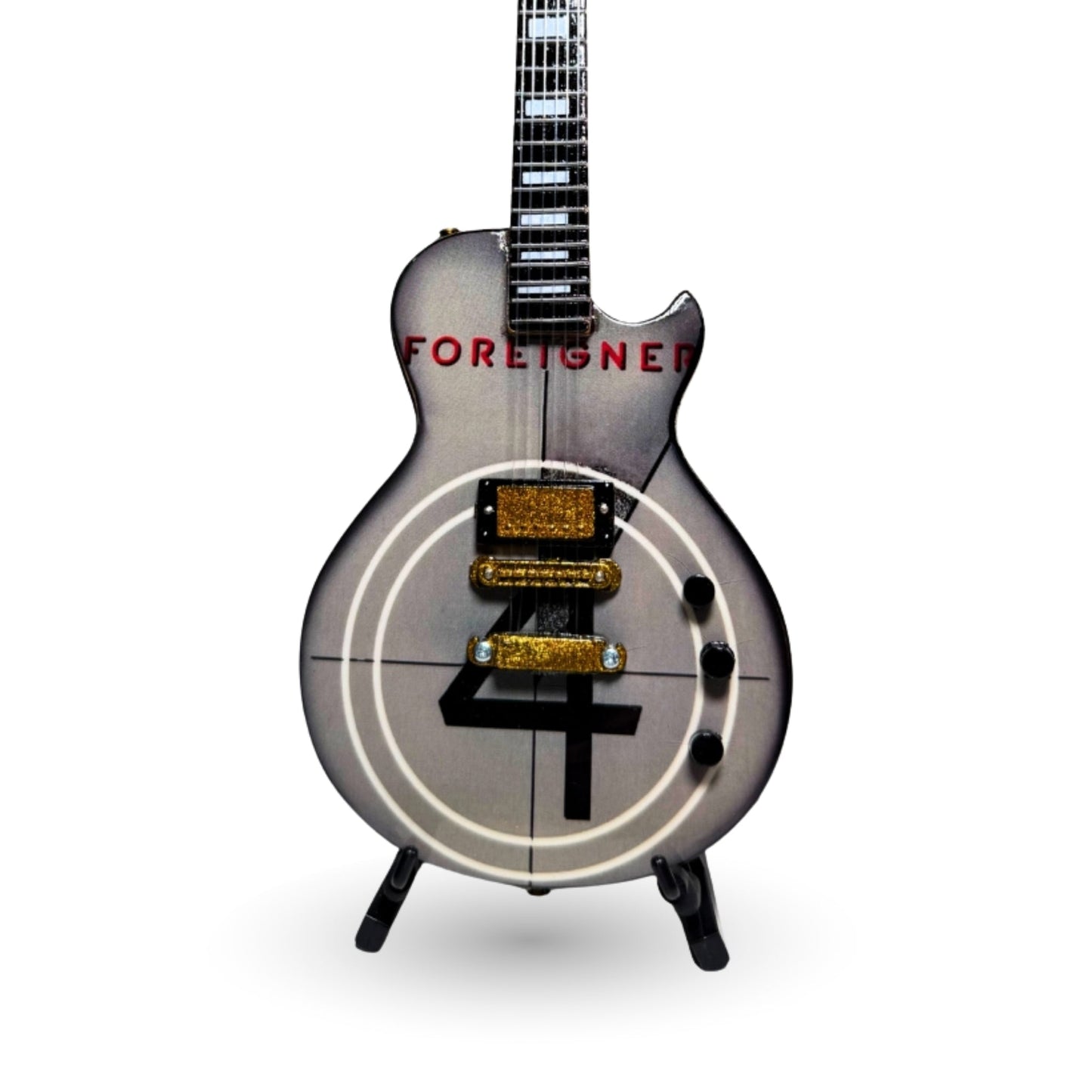 Foreigner "4” Collectible Miniature Guitar