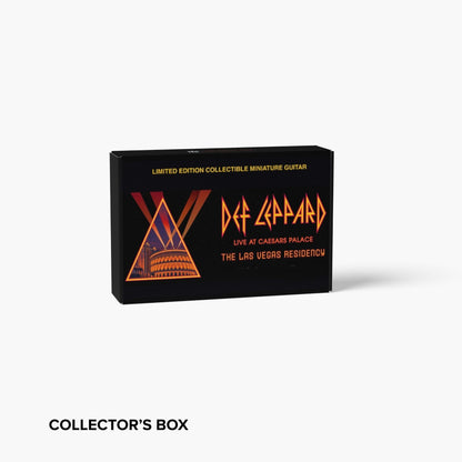 Def Leppard – Live at Caesars Palace, Las Vegas Residency Collectible Miniature Guitar