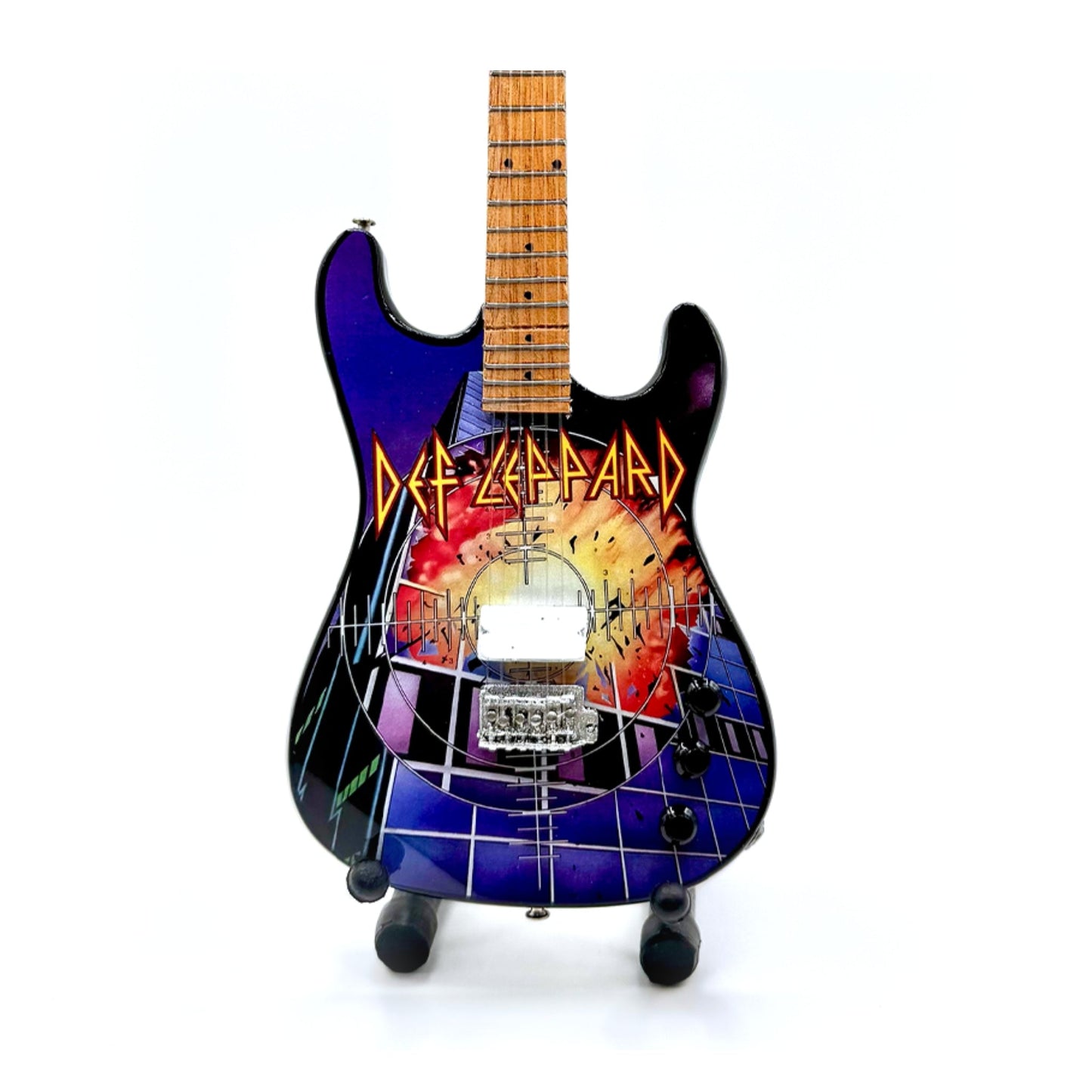 The Complete Def Leppard Collectible Miniature Guitar Set – All 6 Official Designs