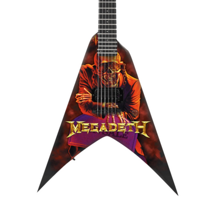 Megadeth Peace Sells...but Who's Buying? Collectible Miniature Guitar