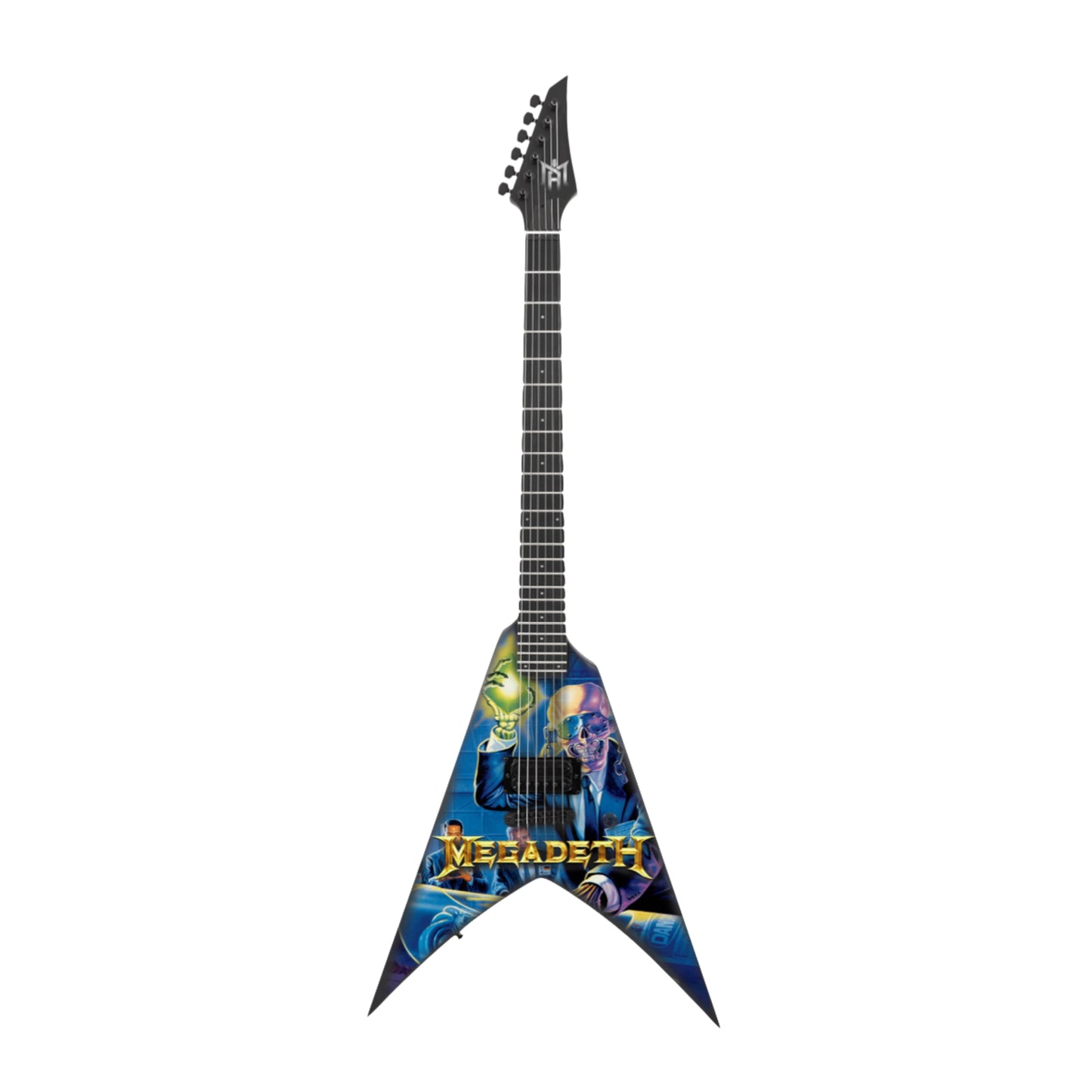 Megadeth Rust In Peace Collectible Miniature Guitar