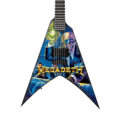 Megadeth Rust In Peace Collectible Miniature Guitar