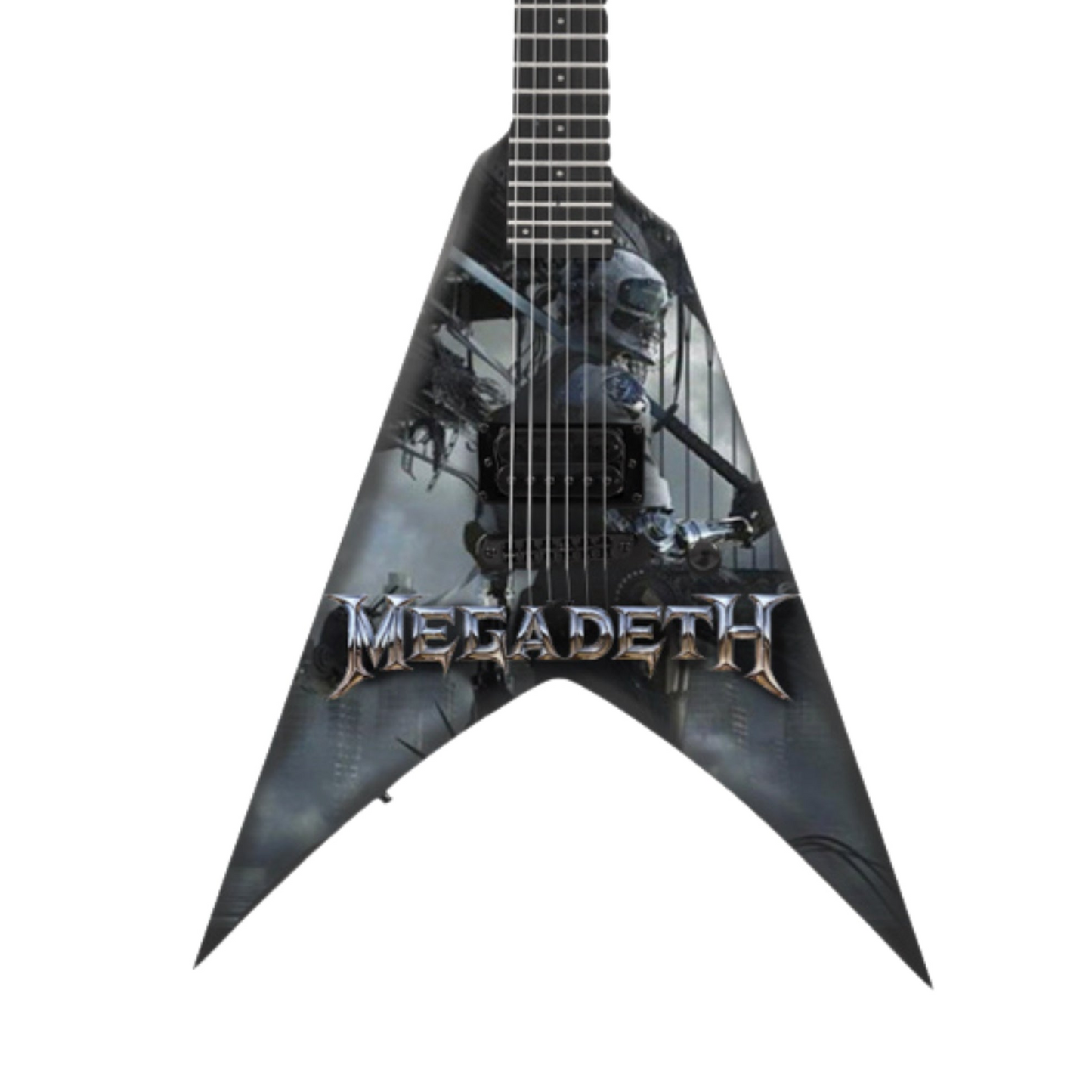 Megadeth "Peace Sells..." and "Dystopia" Collectible Miniature Guitar Set