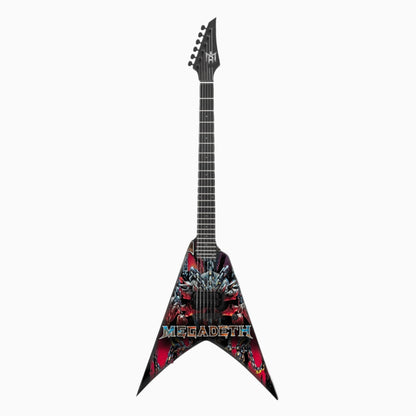 Megadeth Chaos Chains Collectible Miniature Guitar