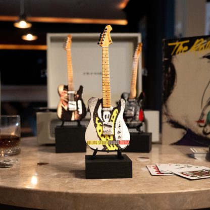 The Rolling Stones "Voodoo Lounge" Collectible Miniature Guitar