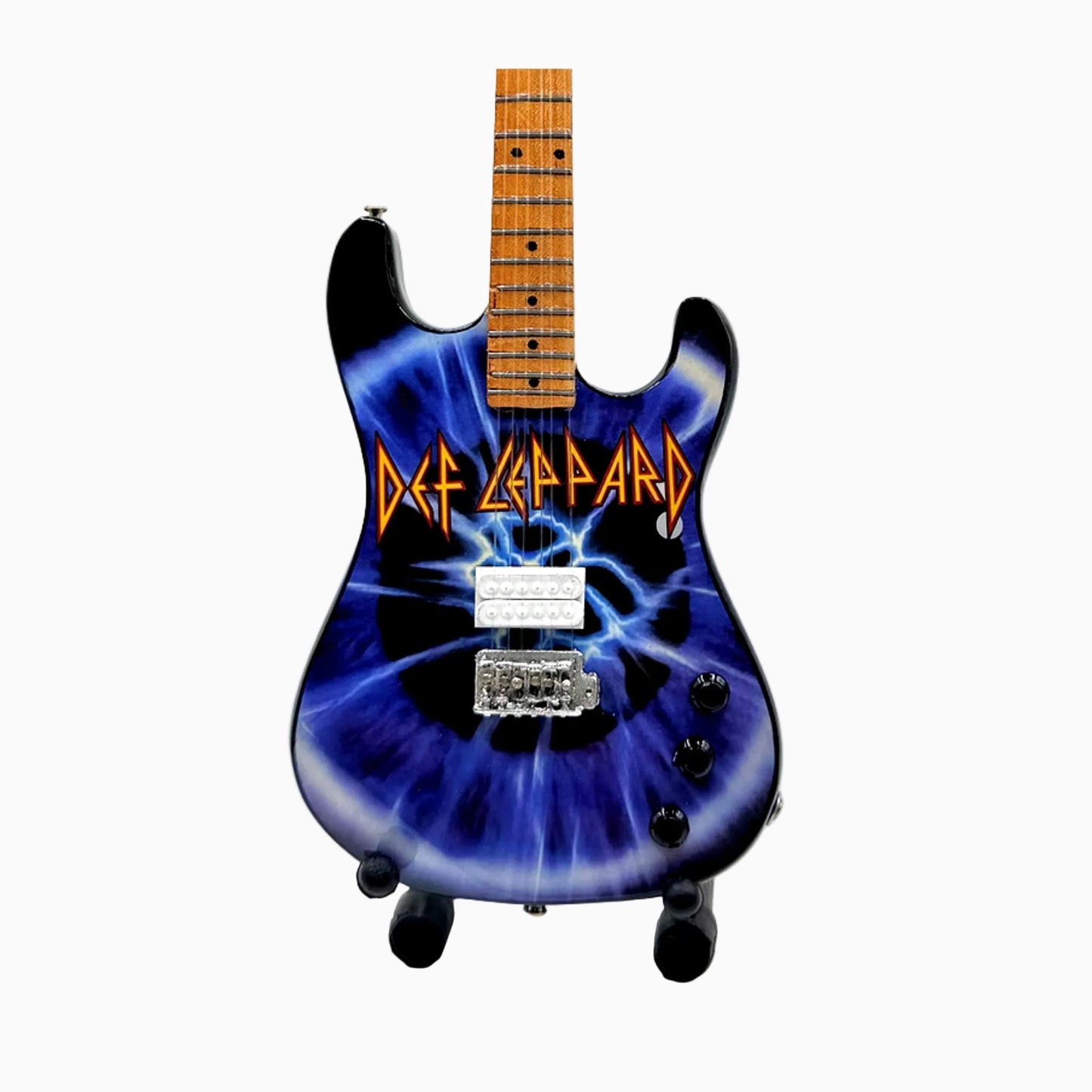 The Complete Def Leppard Collectible Miniature Guitar Set – All 6 Official Designs