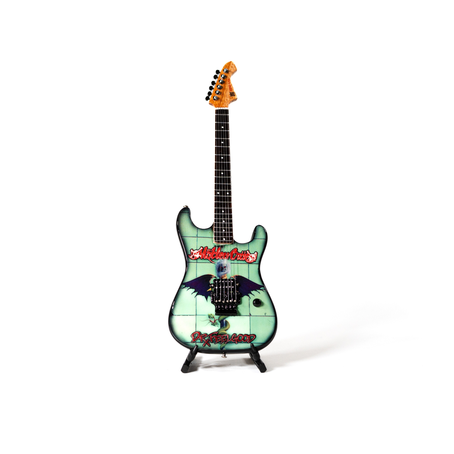 Mötley Crüe "Dr. Feelgood" Collectible Miniature Guitar