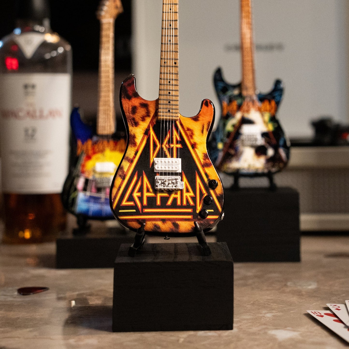 The Def Leppard EP Collectible Miniature Guitar